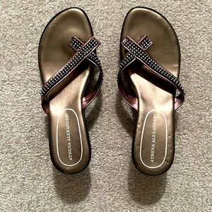 Athena Alexander open wedges Sandals size 6